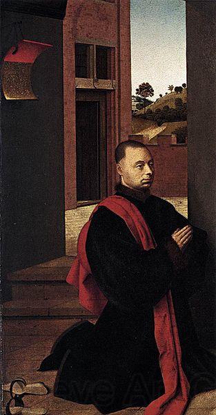 Petrus Christus A Donator Norge oil painting art